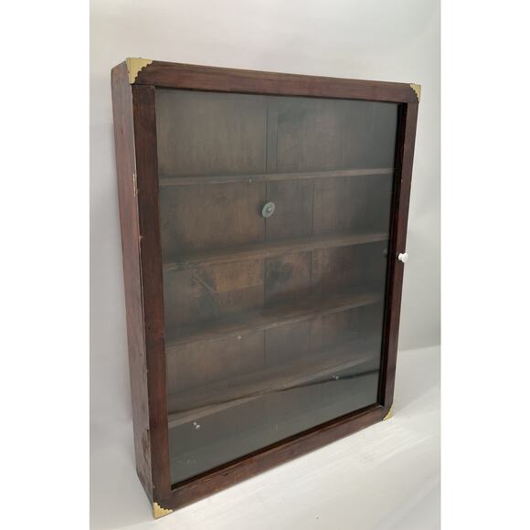 Hot Wheels Matchbox 1/64 Diecast Car Wall Mounted Wood Display Case 26.5” x 16” - Picture 1 of 16